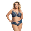 Gorsenia Nevystužená podprsenka K496 Paradise Modrá 80G