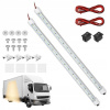 2KS AUTO STROPNÁ LED LAMPA VNÚTRO RÚROK SVETLO DO INTERIÉRU 3V 12V