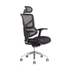 OFFICE PRO s.r.o. Kancelárska stolička MEROPE s podhlavníkom, čierna