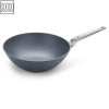 Wok Pánev Diamond Lite PRO s nerezovou rukojetí 30 cm na indukci - WOLL (Titanová indukční pánev Wok 30 cm s nerezovou rukojetí Diamond Lite PRO - WOLL)