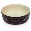 Nobby Cat keramická miska 13,5 cm čierna 250ml