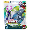 Spider-Man Spidey Dino-Webs figúrka Zestaw Ghost-Spider a Rhino Dino Hasbro (Spider-Man Spidey Dino-Webs figúrka Zestaw Ghost-Spider a Rhino Dino Hasbro)