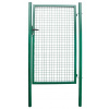 Brána Strend Pro METALTEC ECO, 1000/1500/50x50 mm, zelená, jednokrídlová, záhradná, ZN+PVC, RAL6005