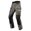 REV'IT Sand 4 H2O Trousers - vodeodolné touringové nohavice Klasická dĺžka Čierna 3XL