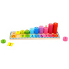 TookyToy Tooky Toy Nasadzovanie Čísla 0-9 a farby