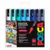 Posca PC-5M Ocean mix morské tóny 8 ks