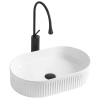 Rea VANDA UMÝVADLO NA DOSKU 49 cm, biele keramické REA-U0603