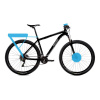 EVBIKE Premena na elektrický bicykel v prednom kolese 500W, batéria s kapacitou 15,6Ah, s 28