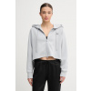 Tréningová mikina adidas by Stella McCartney šedá farba, s kapucňou, s potlačou, JW4689 S