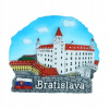 Magnetka Bratislava Hrad far kompozitná - v balení 2 ks