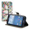 Kožený obal Samsung Galaxy S3 – Wallet Tree Design