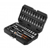 NEO 10-004 SADA KOMPLETOV NÁSTRČNÉ KĽÚČE 1/4'' 46ks CRV NADSTAVCE TORX BITY