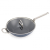 Joseph Joseph Wok SPACE 1000035 32 cm, s pokrievkou, modrá, hliník