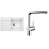 Set Blanco Legra XL 6 S + Blanco Linus-S Chróm biela