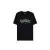 Pokémon Logo Men's Short Sleeved T-shirt Velikost: 2XL, Barva: Black