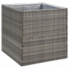 Kvetináč plast bezfarebný VidaXL 80 cm x 80 x 80 cm