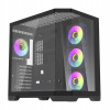Počítačová skriňa darkFlash FT418 PRO Midi Tower ATX 7 ventilátorov aRGB