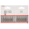 BOSCH Skrutkovací bit zvlášť tvrdý Extra-Hart T15, 25 mm (10 ks) 2607001608