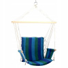 Závesné hojdacie kreslo - Hojdačka hojdačka brazílska stolička visí modrá (Hojdačka hojdačka brazílska stolička visí modrá)