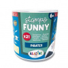 Aladine Pečiatky Stampo Funny Piráti 21 ks