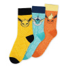 Difuzed Pokémon Ponožky 3-Pack Eevee Evolution 39-42