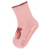 STERNTALER Ponožky protišmykové Lienka na dúhe AIR ružová dievča Veľkosť: 12-24m