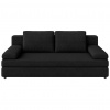 Ti'me ROZKLADACIA POHOVKA, textil, antracitová - Sedačky - 002330008301