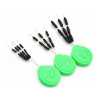 KORDA - Závažie sinkers tungsten medium green 9 ks zelená