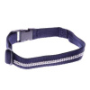 COBBYS PET Textilný obojok modrý zdobený kryštálmi 25mm/65cm (COBBYS PET Textilný obojok modrý zdobený kryštálmi 25mm/65cm)