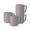 Berlingerhaus Sada hrnků 4 ks 300 ml Taupe Collection BH-10011
