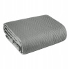 Prikrývka na posteľ - Eurofirany Polichester 220 x 200 cm odtiene šedej (Bedspread do postele 200x220 prešívané plechovky)