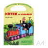 Omaľovanka A4 Akim s výsekom - Krtko a kamaráti