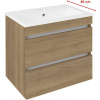 Sapho EZARA umývadlová skrinka 58x54x39cm, dub cuneo EZ592-2525