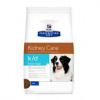 Hill's Prescription Diet K/D Early Stage Starostlivosť o obličky granule pre psov 12 kg