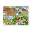 Puzzle 24 dílků zvířátka 12/bal