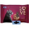 My Love kapsičky pre mačky s rybou v jemnej omáčke 4 x 85 g