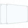 OCHRANNÉ PANELY DO KUCHYNE PRIEHĽADNÉ 2 KS 80X60CM SKLO
