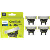 QP440/50 Náhradné čepele 4 ks PHILIPS