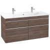 VILLEROY & BOCH Venticello závesná skrinka pod umývadlo, 4 zásuvky, 1153 x 502 x 590 mm, Arizona Oak, A92901VH
