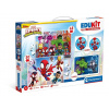 Edukit Spidey a jeho úžasní priatelia 4v1 (pexeso, 48 + 30 puzzle, 6 kociek)