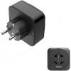 Hama zásuvkový adaptér univerzálny do EU, 3-pól., USB-A/USB-C PD 20 W 00223460