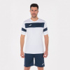 SET ACADEMY II WHITE-DARK NAVY S/S biela-modrá 2XS