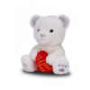 Aurora Plyšový medvedík biely - I Love You - 20 cm