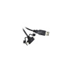 PremiumCord Kabel micro USB+mini USB 5pin, 1.8m ku2m2y