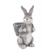 Kvetináč Veľkonočný Zajačik s Košíčkom