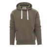 PAYPER ATLANTA+ 000019-0001 / Pánska mikina s kapucňou - army green XXL