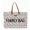 Childhome Cestovná Taška Family Bag Canvas Leopard