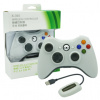 Bezdrôtový ovládač XBOX 360 / PC 2,4 GHz biely