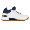 SALMING Recoil Ultra Mid White/Navy Velikosti bot: 9,5 UK - 44 2/3 EUR - 28,5 cm