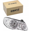 SVETLOMET PREDNÁ LAMPA PRAVÁ HYUNDAI ELANTRA IV 2005- I30 2007-